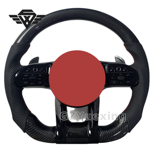 Volant de voiture en fibre de carbone de haute qualité adapté pour Mercedes Benz W204 W205 W211 C118 W177 <span class=keywords><strong>AMG</strong></span> 809 W223 - Product Image 1