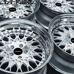 JZCNCW Juego de 3 Ruedas Forjadas de Perfil Profundo 5x112 5x114.3 5x120mm para W211 FK2 FK8 FL5 GXPA16 GZEA14 AP2, Ruedas para Automóviles de Pasajeros - Product Image 4