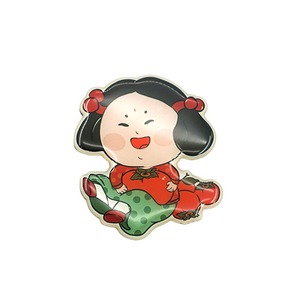 Aimant de réfrigérateur personnalisé en époxy avec logo, souvenir, dessin animé, anime, vente en gros, forme personnalisée, fille mignonne imprimée, aimant personnalisé - Product Image 3