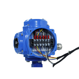 Type marche/arrêt AC DC actionneur électrique à eau motorisé à 2 voies dn <span class=keywords><strong>50</strong></span> pph pvc pvc pvdf vanne à boisseau sphérique - Product Image 6