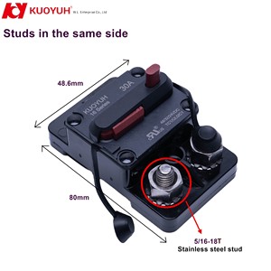 อุปกรณ์ป้องกันกระแสเกินแบบรีเซ็ตด้วยมือ รุ่น KUOYUH 16-M คุณภาพสูง - Product Image 4