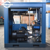 Compresor de aire de 15kw para uso industrial, compresor de aire con tornillo rotativo usado, accionado directamente, 20hp