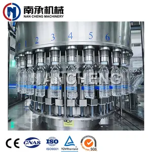 auto rotary gravity bottled water filling machinery 12 nozzles bottle filler Pure water bottling machine