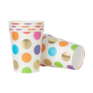 Đầy Màu Sắc Dùng Một Lần Tấm Giấy Tấm <span class=keywords><strong>Polka</strong></span> <span class=keywords><strong>Dot</strong></span> Nguồn Cung Cấp Bên Bộ Đồ Ăn Cho Món Khai Vị Ăn Trưa Ăn Tối Và Món Tráng Miệng Trẻ Em Sinh Nhật - Product Image 6