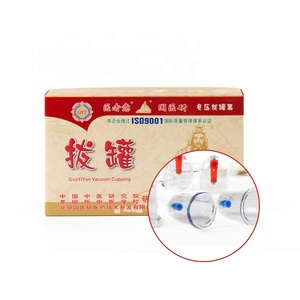 Desechables de succión al vacío de copas <span class=keywords><strong>China</strong></span> masaje 1*12 tazas hijama de la terapia de ahuecamiento - Product Image 3
