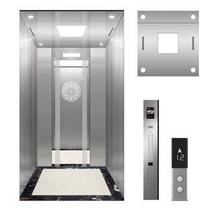 Ascensor Moderno para Viviendas <span class=keywords><strong>de</strong></span> 4 Pisos con Motor <span class=keywords><strong>de</strong></span> Tracción sin Engranajes VVVF, Capacidad <span class=keywords><strong>de</strong></span> 400 kg, Acero Inoxidable, para 4-13 Personas - Product Image 3