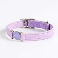 Collare di Lusso Personalizzato per Cani, Resistente e Confortevole, Realizzato a Mano in Pelle Impermeabile, con Targhetta e Ciondoli