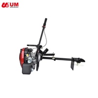 Pabrik UM Menyediakan Motor Tempel Bensin 196CC 6.5HP 4 Tak Silinder Tunggal Berpendingin Udara untuk Kapal Laut
