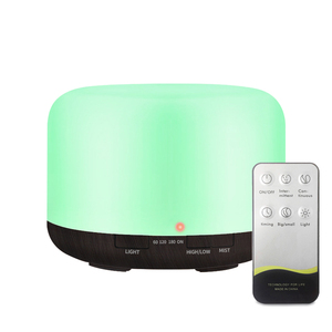 Máy tạo độ ẩm <span class=keywords><strong>mini</strong></span> di động vân gỗ, siêu âm, thông minh, làm thơm không khí gia đình - Product Image 5