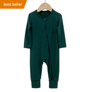 Pijamas y peleles de bambu personal izados para bebe, ropa comoda y mas suave para recien nacido, 2023 - Product Image 2