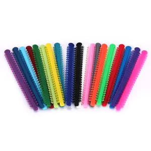 1040pcs Màu chỉnh nha ban nhạc đàn hồi tất cả các kích cỡ nha khoa đàn hồi ligature quan hệ