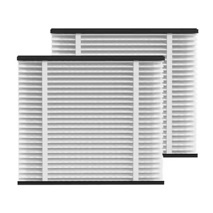 Filtro plisado de combinación secundaria en forma de V de alta eficiencia Filtro de polvo de malla cilíndrica de alta eficiencia Filtro de panel de uso doméstico - Product Image 1