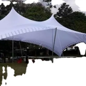 Barraca elástica de alta qualidade, pólo de exposição, barraca de exposição, tenda elástica para casamentos