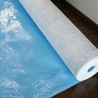 Rouleau de protection de sol en feutre non tissé, résistant aux rayures, imperméable, avec logo couleur personnalisé pour la rénovation de la maison
