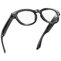 Lunettes intelligentes avec enregistrement vidéo, lunettes intelligentes sans fil avec caméra intégrée pour filmer en mains libres