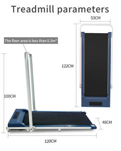 Özel Logo renk hız spor koşu bandı elektrikli koşu bandı katlanabilir altında masa Mini yürüyüş ped kadın çocuk için - Product Image 5