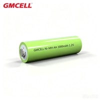 Baterai AAA Isi Ulang GMCELL Ni-MH 1.2V 1000mAh, Cocok untuk Senter Mini, Remote Control, Mouse Nirkabel