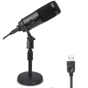 Ordinateur professionnel D'enregistrement USB Home <span class=keywords><strong>Studio</strong></span> <span class=keywords><strong>Micro</strong></span> À Condensateur Avec <span class=keywords><strong>Pied</strong></span> <span class=keywords><strong>De</strong></span> <span class=keywords><strong>MICRO</strong></span> - Product Image 4