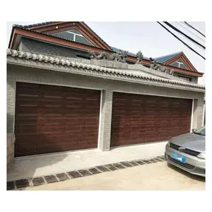 Manufacturer Direct Sale Surface Finished Steel Automatic Overhead Sectional Garage and Warehouse Storage Doors