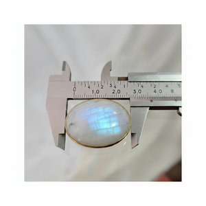 Wholesale Lot Handmade Bezel Set <b>Pendant</b> For Women Natural Rainbow Moonstone <b>Crystal</b> Brass gold Plated <b>Charms</b> <b>Pendant</b> - Product Image 1