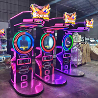 Machine d'arcade de boxe haute précision avec écran de score LED et options de paiement multiples pour les lieux commerciaux