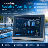 Mochuan - Panel Táctil Resistivo con Carcasa Metálica de 12.1 Pulgadas, Impermeable IP65, TFT LCD, para Control y Visualización de PLC