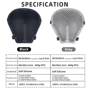 Coussin de siège de moto en silicone, imperméable, absorbant les chocs, universel, pour véhicules électriques, respirant, isolant thermiquement - Product Image 5