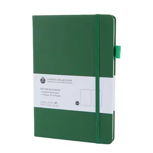 Caderno de diário personalizado em couro, tamanho grande, tamanho A4, A5, A6, agenda, escrita personalizada, capa dura, tamanho personalizado