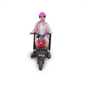 Safe 35Km/H Electrically Operated Tricycle For Passengers Adult Electrical Trike