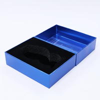Emballage de flacon de parfum de luxe de 100 ml avec logo personnalisé, boîtes en carton rigide magnétique avec insert en mousse EVA