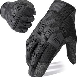 Protective Shock Resistant Tactical <b>Gloves</b> Winter Cold and Warm Protection All Full <b>Finger</b> Combat Tactical <b>Gloves</b> - Product Image 1