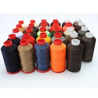 Benang Jahit Xinhai 210D/3 100% Nylon 66 Bonded, Daya Tahan Tinggi, Pewarnaan, Susut Rendah, Warna & Berat Dapat Disesuaikan