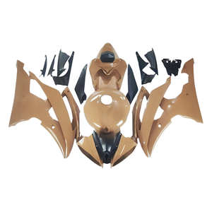 Ánh sáng màu Nâu Bộ phận tạo cho <span class=keywords><strong>Yamaha</strong></span> 2008-2016 <span class=keywords><strong>YZF</strong></span> R6 ABS Bộ dụng cụ cơ thể với nắp bình nhiên liệu - Product Image 3