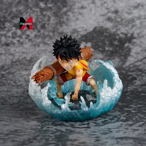 Anime một pieced hội nghị thượng đỉnh chiến tranh Mini Luffy dẫn ánh sáng lên cảnh con số mô hình tượng - Product Image 1
