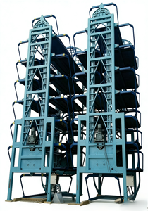 Système de stationnement vertical rotatif intelligent Tabitha en acier avec moteur, fonctionnement par carte IC, garantie 5 ans pour le stationnement automobile - Product Image 6