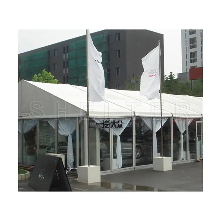 ABS壁アルミ構造商業展示テント販売