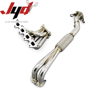 Tuyau d'échappement JYD adapté à Mitsubishi Lancer 2.4 2008-2015, collecteur d'échappement en acier inoxydable