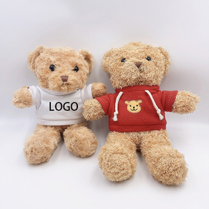 <span class=keywords><strong>Precio</strong></span> barato Juguete de peluche promocional Último diseño Doctor Teddy Bear Con logotipo en la camiseta - Product Image 6