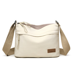 Bolso de Hombro Unisex Multifuncional, Minimalista, con Múltiples Bolsillos, Gran Capacidad, Correa Ajustable y Cierre - Product Image 4