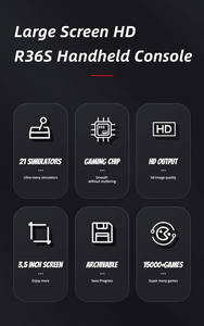 2025ポータブルポケットゲームコンソールオリジナルR36Sレトロなハンドヘルドビデオプレーヤー64GBストレージ10000 + ゲームホットティーンエイジャー - Product Image 6