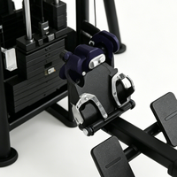 Équipement de gym commercial, appareil de musculation multifonctionnel 4 postes, machine de fitness 4-en-1