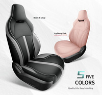 Housse de siège entièrement enveloppante en similicuir respirant personnalisée, protection pour siège BYD Destroyer 05, toutes saisons, universelle