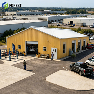 Vente en gros de structures en acier pour entrepôts, ateliers préfabriqués, résistance à la corrosion, construction - Product Image 1