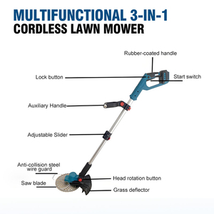 割草机 除草机 割灌机 充电式修剪机 园林工具 电动除草器 便携式割草机 - Product Image 3