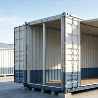 Maison conteneur modulaire extensible à une seule aile, dortoir préfabriqué pour l'hébergement des travailleurs