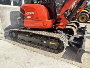 Haute qualité japon Kubota KX165 mini pelle d'occasion 6 tonnes ferme pelle sur chenilles garantie 1 an vente bon marché - Product Image 5