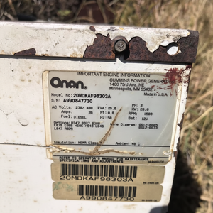 เครื่องกำเนิดไฟฟ้าดีเซลรีสอร์ทใหม่ - Product Image 1