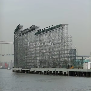 カスタマイズされたレイヤリングロックシステム足場階段タワーパウダーコーティング鋼とアルミニウム建築用 - Product Image 1