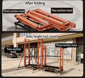 Andamios para Construcción, Plataformas Elevadoras Eléctricas con Elevación Hidráulica Automática - Product Image 2