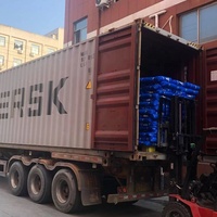 Bâche en polyéthylène HDPE, bâche 130GSM, couleur bleue, couverture de camion, imperméable, bonne qualité, exportation vers l'Afrique